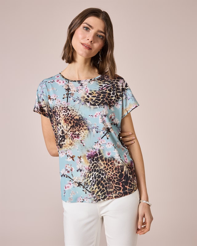 Shirt mit Druckmix