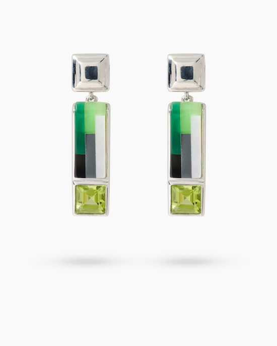 Produktabbildung für Ohrhänger mit Peridot