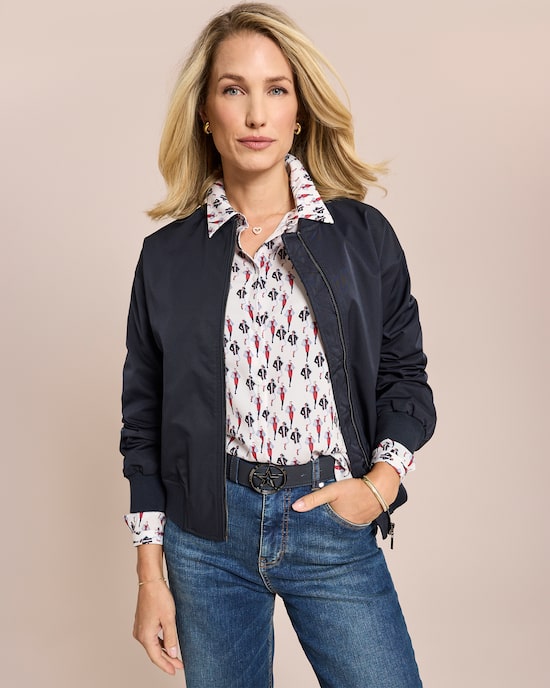 Produktabbildung für Blouson mit Schlitzen