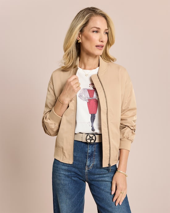Produktabbildung für Blouson mit Schlitzen