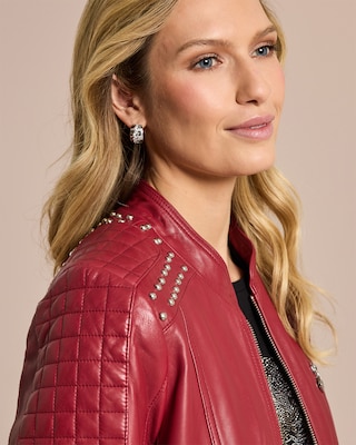 Produktabbildung 5 für Lederjacke mit Nieten