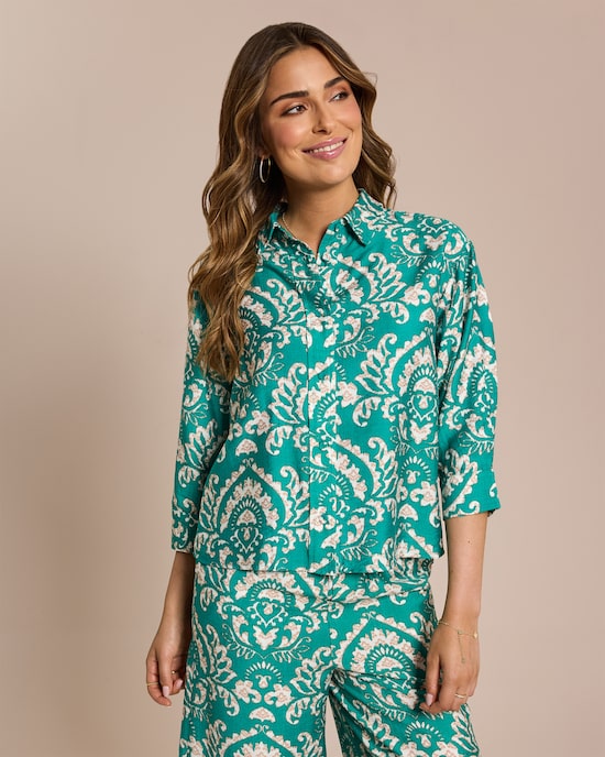 Produktabbildung für Bluse Allover-Print