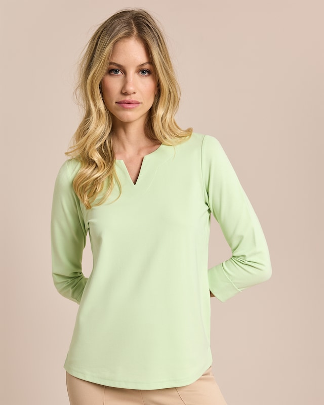 Ponte Shirt mit 3/4 Arm