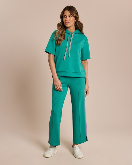 Produktabbildung für Kapuzen-Shirt mit Bändern