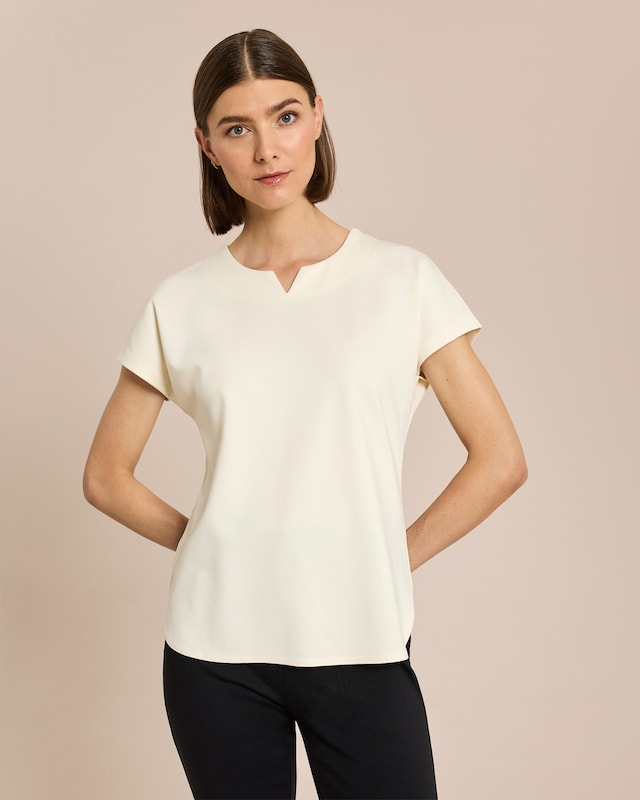 Ponte Shirt mit Halbarm