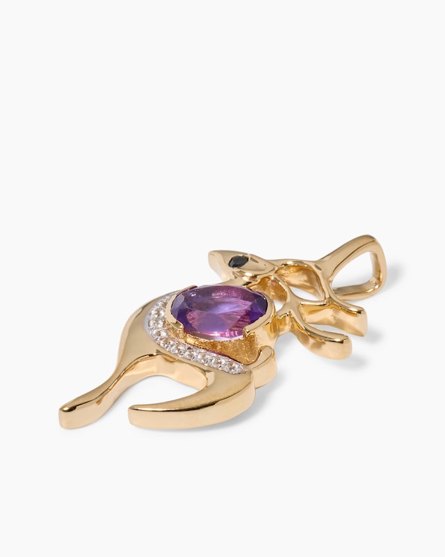 Anhänger mit Amethyst