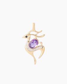 Produktabbildung für Anhänger mit Amethyst