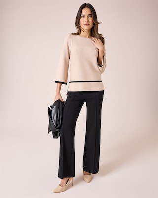 Produktabbildung 3 für Pullover mit Kontraststreifen