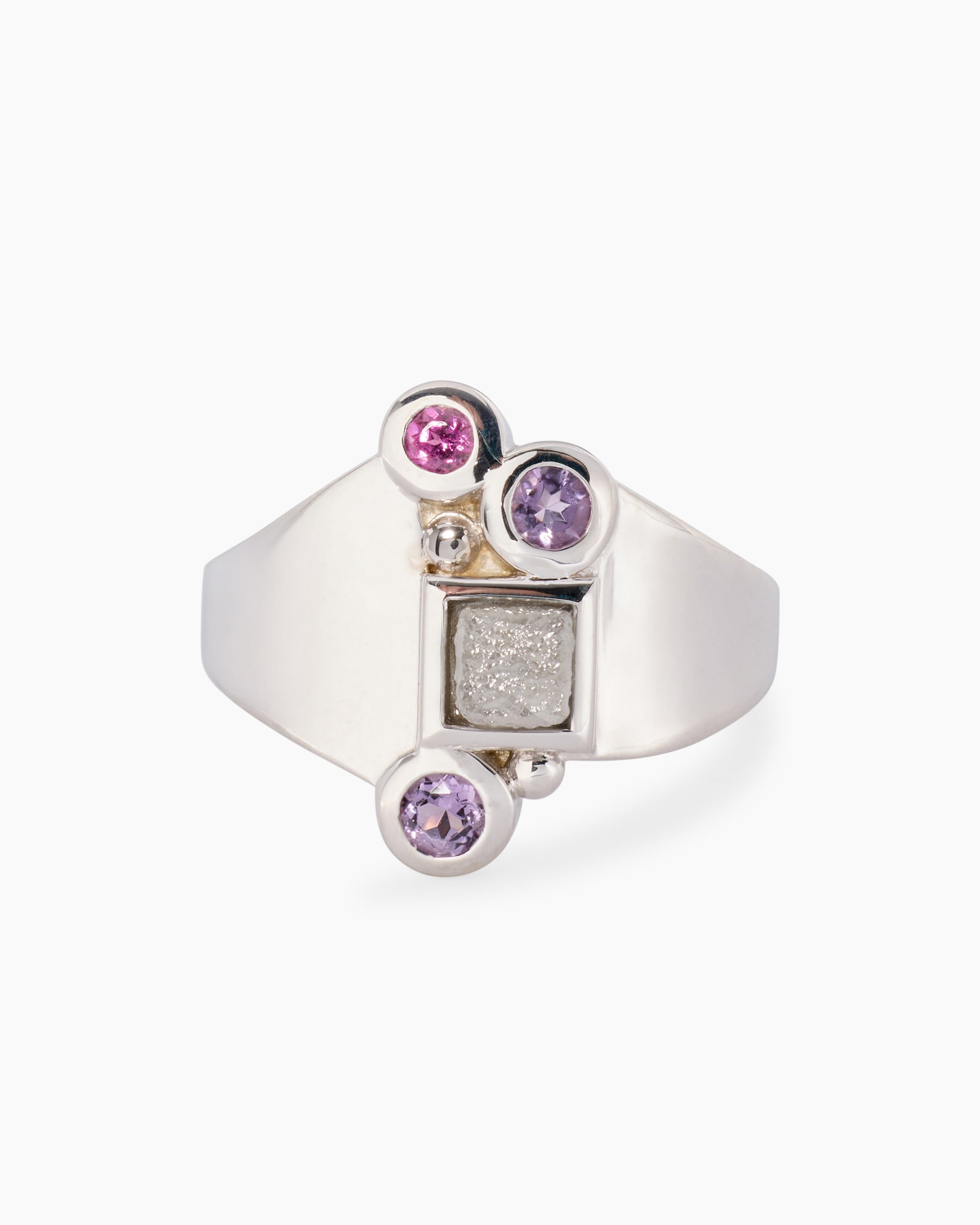 Produktabbildung für Ring mit Multi-Edelstein