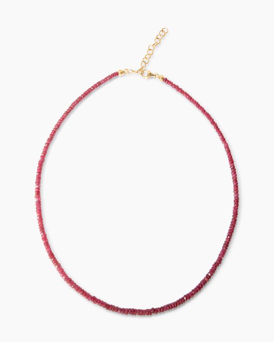 Produktabbildung für Collier mit Rubin