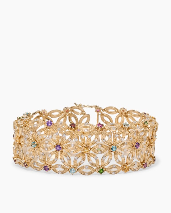 Produktabbildung für Armband mit Multi-Edelsteinen