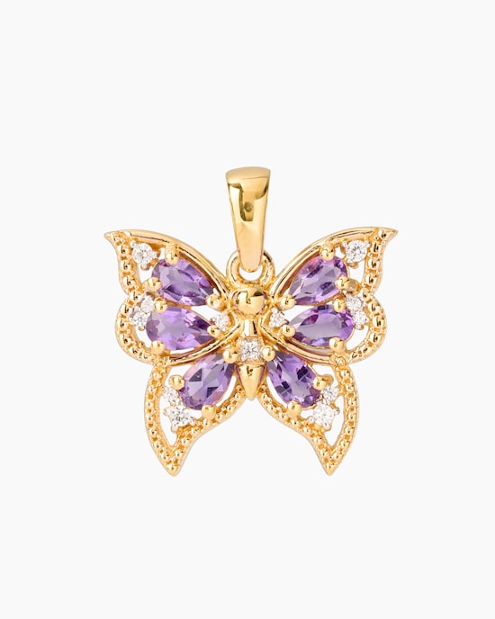 Produktabbildung für Anhänger mit Amethyst
