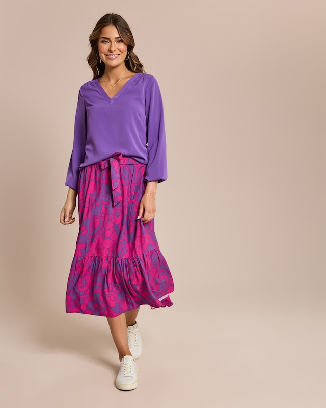 V-Neck Blouse