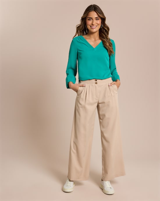 Produktabbildung für V-Neck Blouse