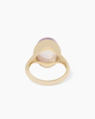 Produktabbildung 4 für Ring mit Amethyst und Perlmutt