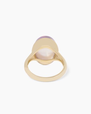 Produktabbildung 5 für Ring mit Amethyst und Perlmutt