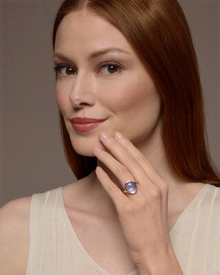 Produktabbildung 3 für Ring mit Amethyst und Perlmutt