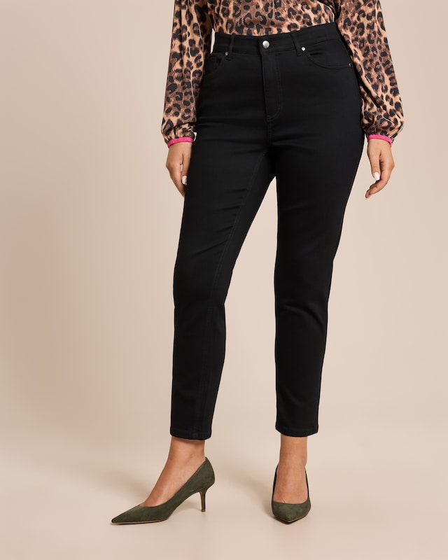 Denim Hose mit Gummibund