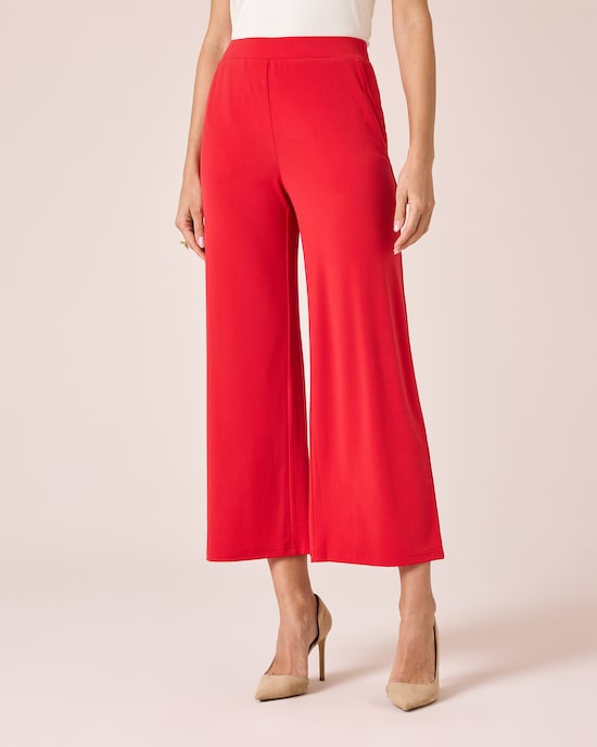 Produktabbildung für Jersey-Culotte mit Einschubtaschen