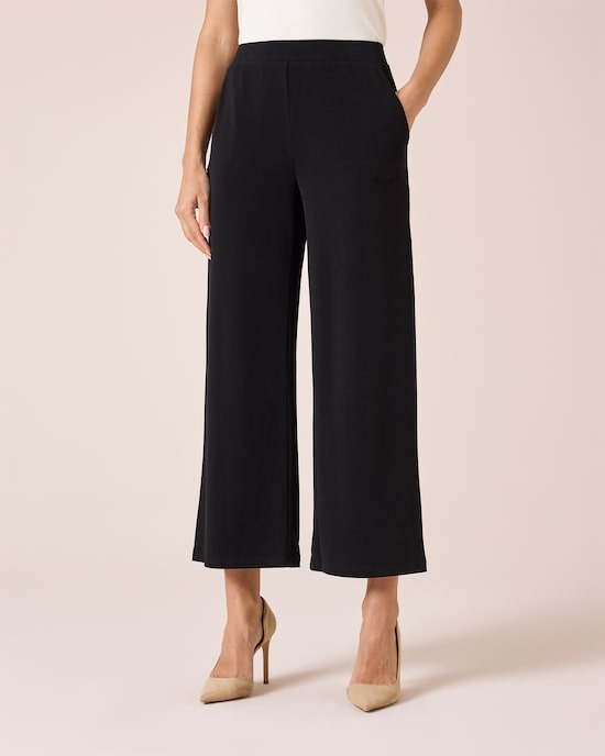 Produktabbildung für Jersey-Culotte mit Einschubtaschen