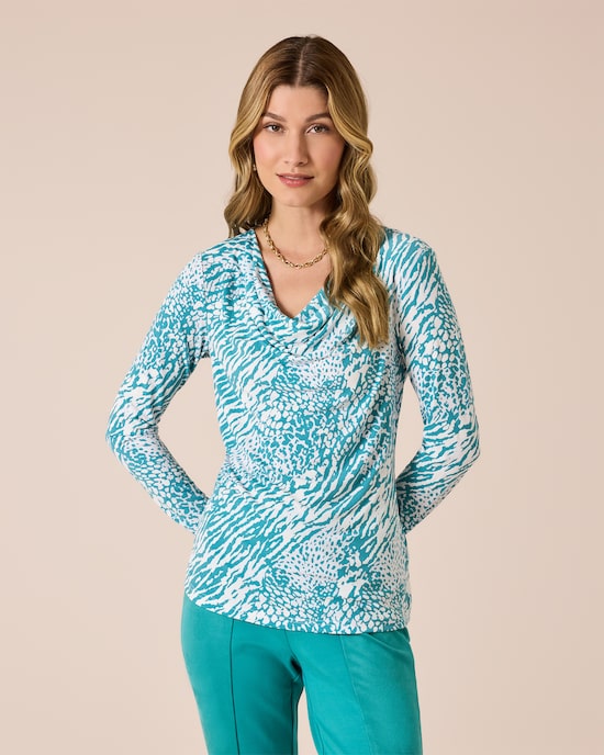 Produktabbildung für Shirt mit Allover-Druck