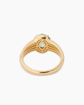 Produktabbildung 3 für Ring mit blauem Zirkon