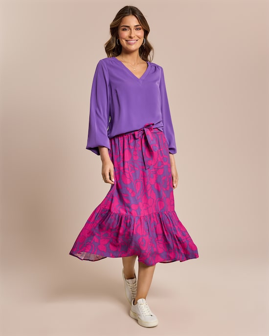 Produktabbildung für Rock mit Print