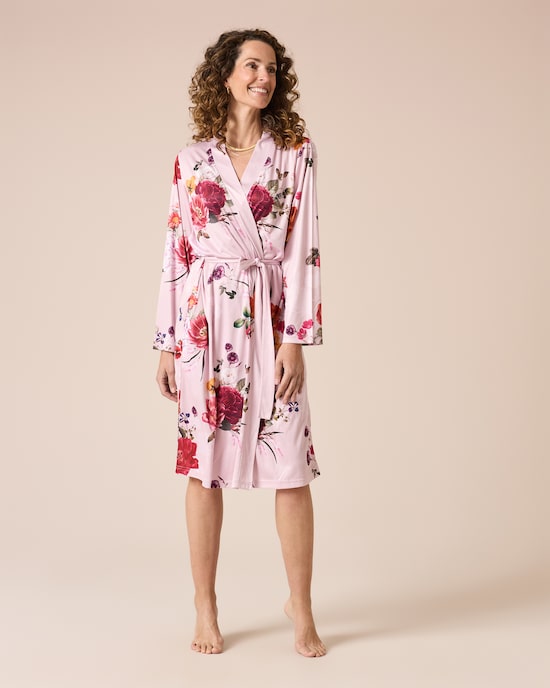 Produktabbildung für Bademantel Englische Rose