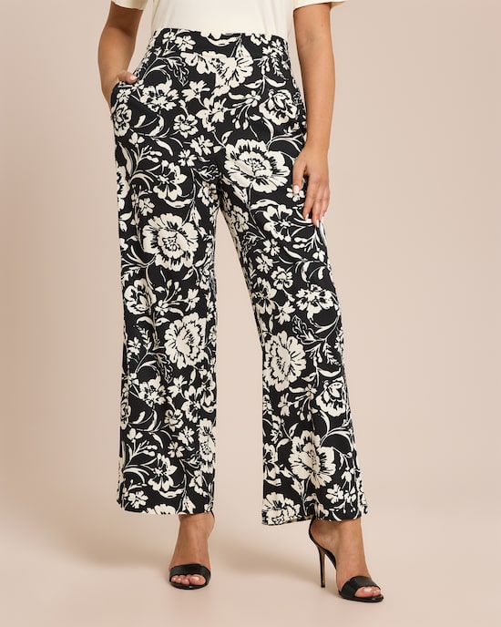 Produktabbildung für Hose mit Blumenprint