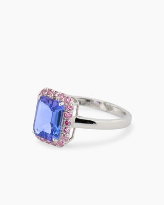 Produktabbildung 3 für Ring mit Tansanit AAAAA & Brillanten