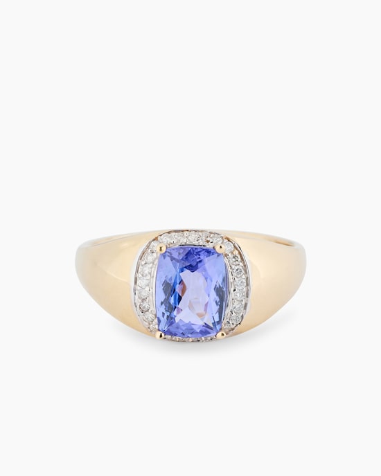 Produktabbildung für Ring mit Tansanit AAAA