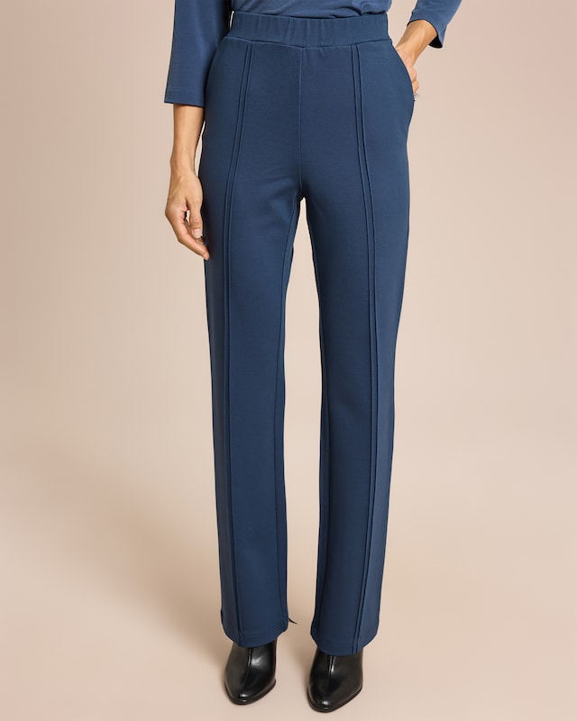 Hose Ponté di Roma mit Zierbiesen