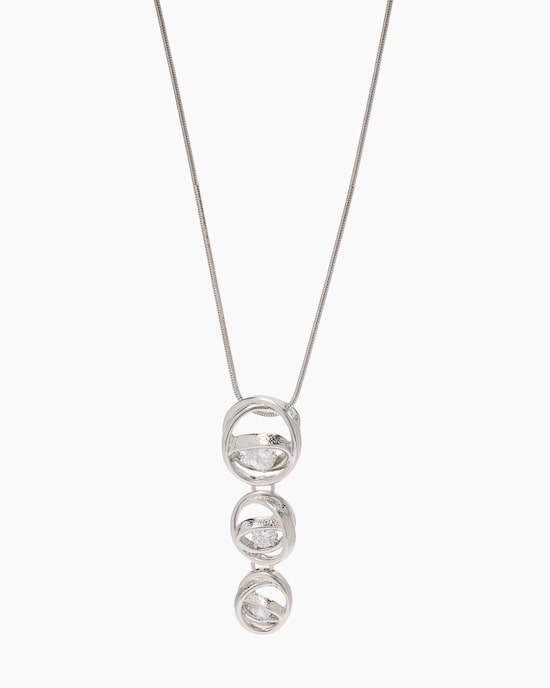 Produktabbildung für Kette + Anhänger mit Zirkonia