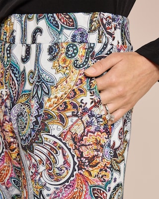 Produktabbildung 5 für Jerseyhose mit Paisleydruck