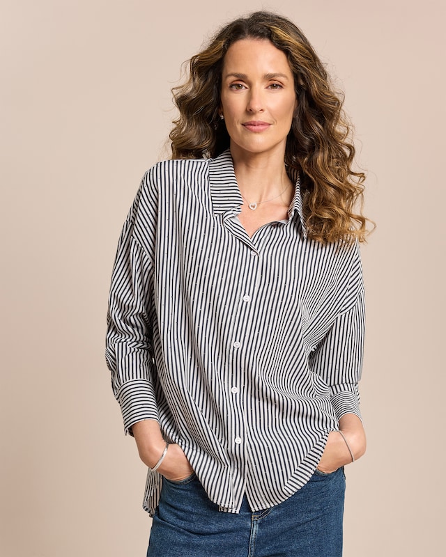 Bluse mit Oktagons