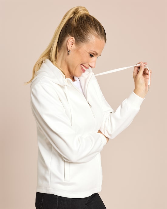 Produktabbildung für Blouson in Velourslederoptik
