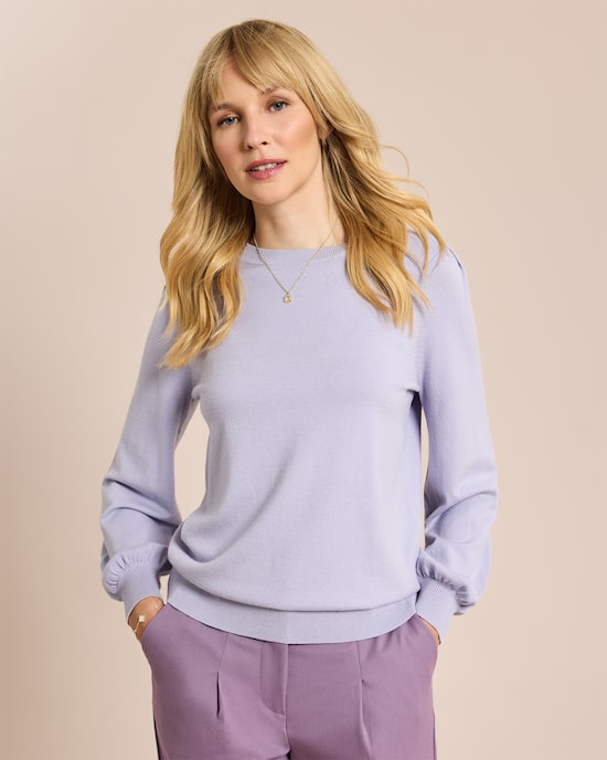 Produktabbildung für Pullover mit Ballonarmen