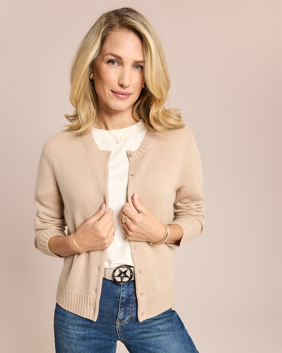 Produktabbildung für Strickjacke 7/8 Arm