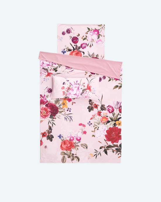Produktabbildung für Wendebettwäsche "Englische Rose", 3tlg.