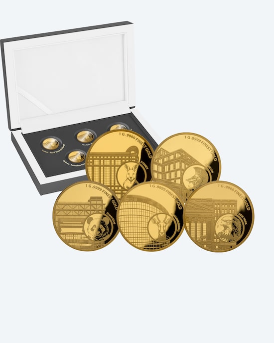 Produktabbildung für 5g Gold Global Stock Exchange Coll. 2024