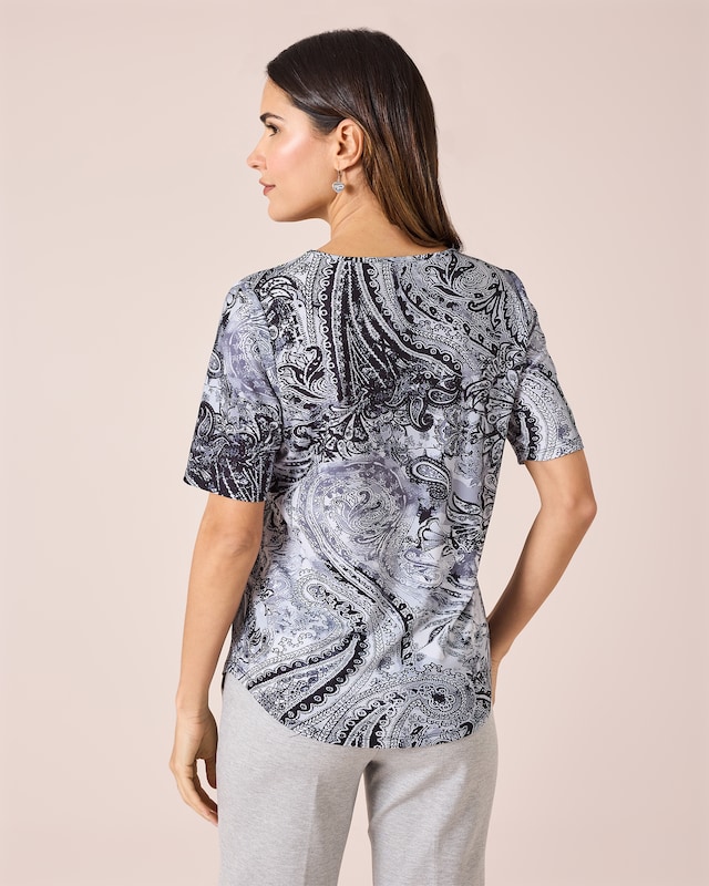 Shirt mit Paisleydruck