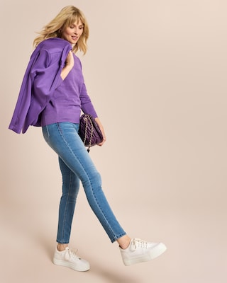 Produktabbildung 3 für Pullover mit Struktur-Streifen