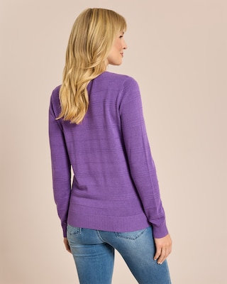 Produktabbildung 4 für Pullover mit Struktur-Streifen