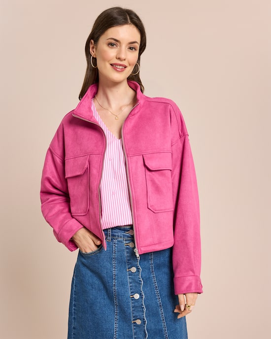 Produktabbildung für Jacke mit großen Taschen