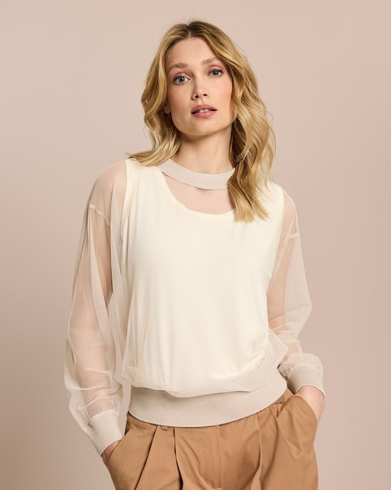 Produktabbildung für Tüll-Sweatshirt