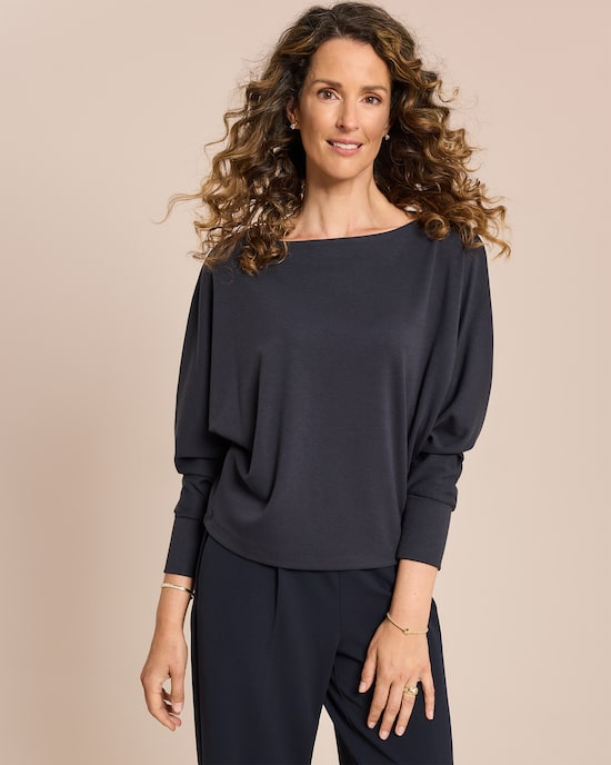 Produktabbildung für Kuschelshirt mit Fledermausarm