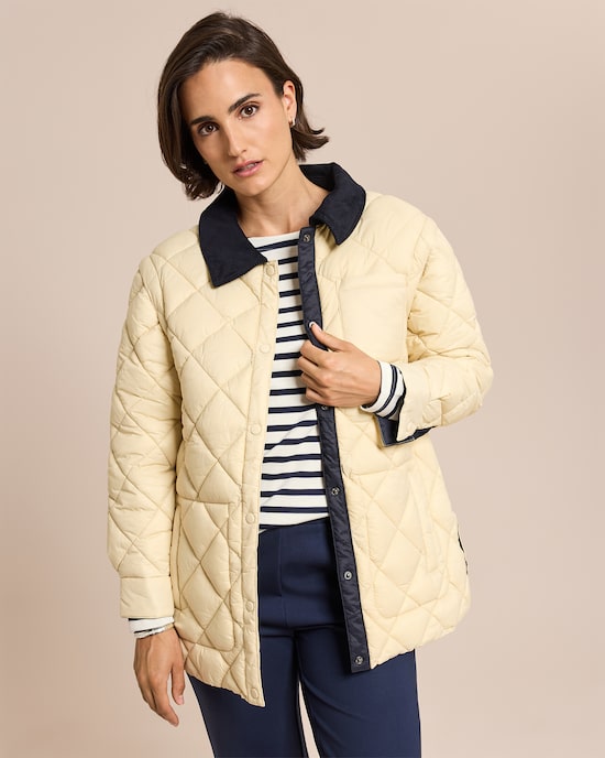 Produktabbildung für Steppjacke mit abnehmbaren Ärmeln