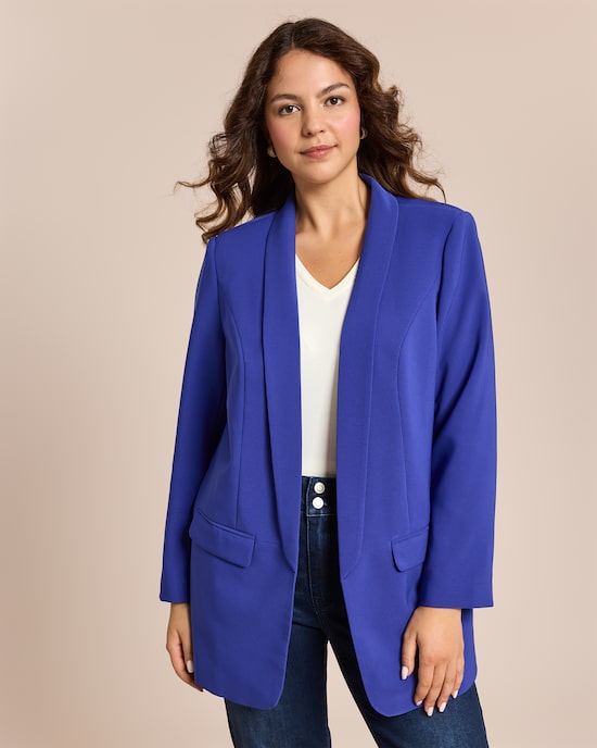 Produktabbildung für Blazer mit langem Revers