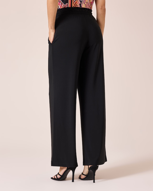 Jerseyhose mit Paisleydruck