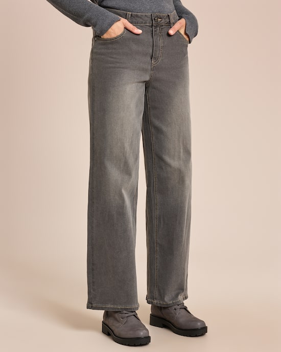 Produktabbildung für Color Denim weites Bein